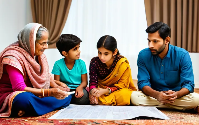 재난 대비 나만의 생존 전략 - **Prompt:** A detailed, wide shot of a meticulously organized emergency food and water storage area ... 재난 대비 나만의 생존 전략 - **Prompt:** A detailed, wide shot of a meticulously organized emergency food and water storage area ...