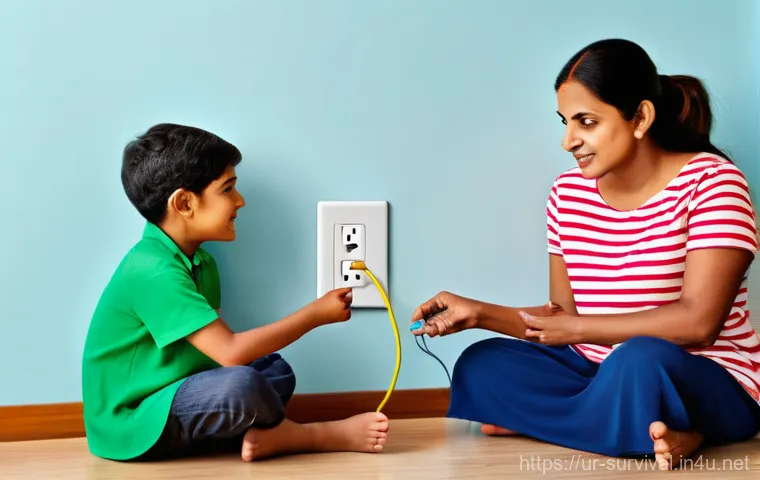 전기 사고 대처법 - **Prompt:** A realistic, dramatic image of a kitchen in a South Asian home where a small electrical ... 전기 사고 대처법 - **Prompt:** A realistic, dramatic image of a kitchen in a South Asian home where a small electrical ...
