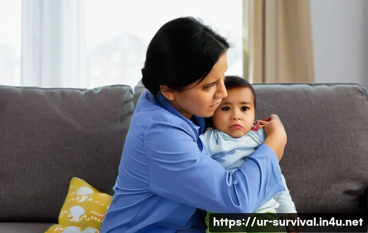 목숨을 구하는 첫 10분 - **Prompt 1: Immediate Response to Choking in a Child**
"A candid, realistic photograph of a youn...